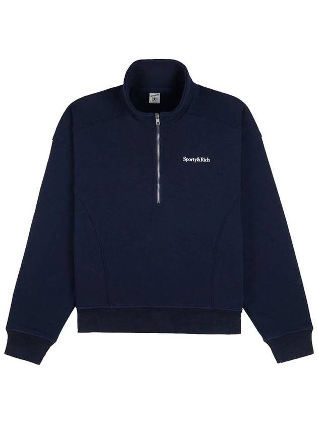 [SPORTY & RICH] NEW HEALTH QUARTER ZIP  - QZ621 NAVY - SPORTY & RICH - BALAAN 1