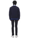 Baby Fox Patch Regular Cardigan Navy - MAISON KITSUNE - BALAAN 6