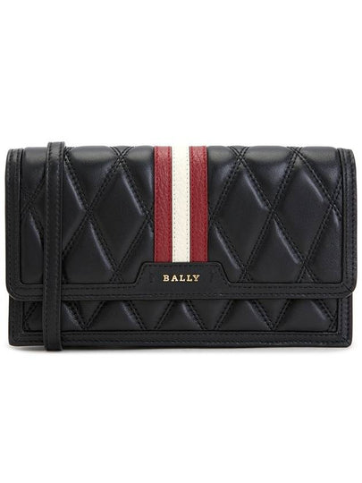 Dini Logo Long Wallet Black - BALLY - BALAAN 2