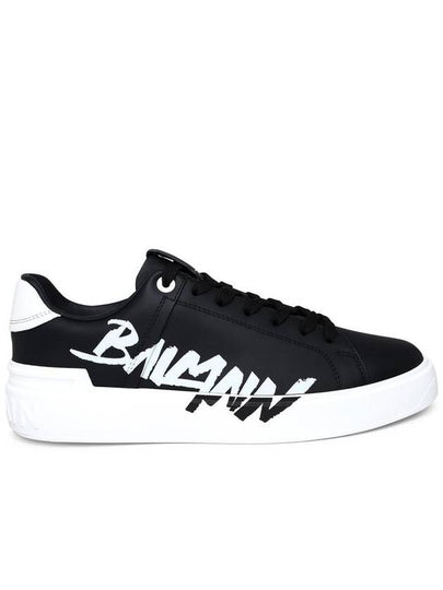 23 fw leather BCOURT sneakers WITH logo print BM1VI288LBAL EAB B0230475568 - BALMAIN - BALAAN 2