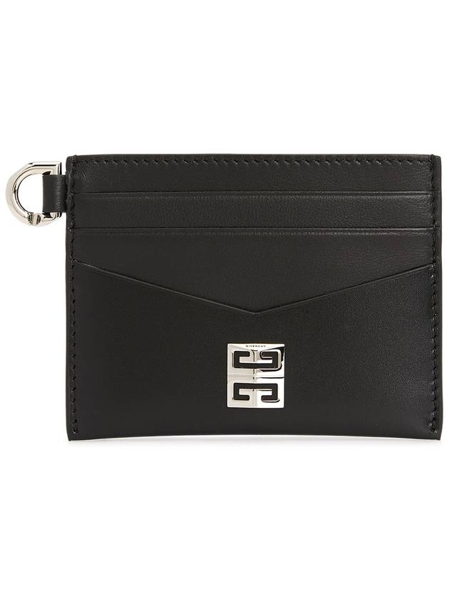 4G Logo Card Wallet Black - GIVENCHY - BALAAN.