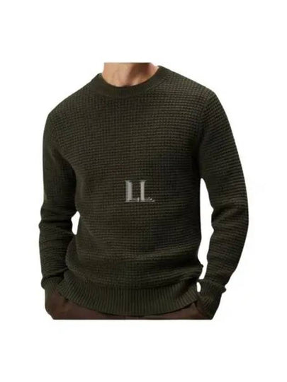 Men's Oliver Structure Knit Top Forest Green - J.LINDEBERG - BALAAN 2