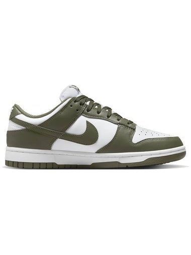 Women's Dunk Low Top Sneakers Medium Olive - NIKE - BALAAN 1