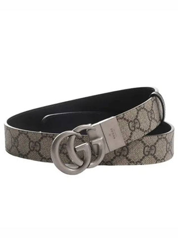 Marmont reversible thin belt - GUCCI - BALAAN 1