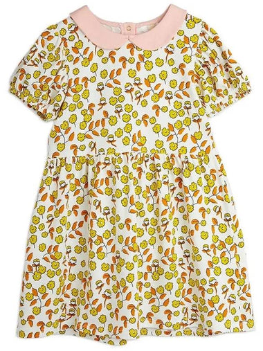 Kids Flower Pattern Collar One Piece 24250110 00 - MINI RODINI - BALAAN 1