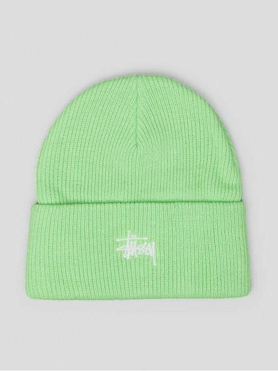 AU Australia Graffiti Tall Beanie ST725025 Lime ONE SIZE - STUSSY - BALAAN 2