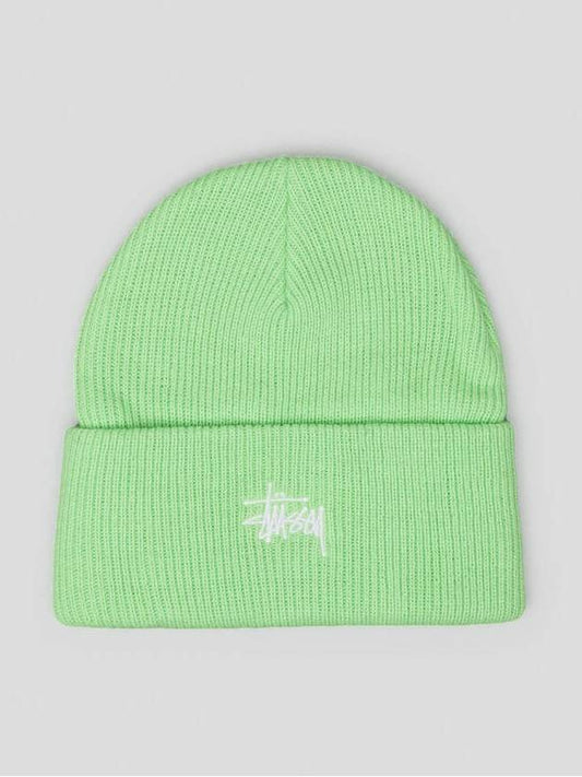 AU Australia Graffiti Tall Beanie ST725025 Lime ONE SIZE - STUSSY - BALAAN 2