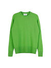 Round Neck Knit Top Green - AMI - BALAAN 2