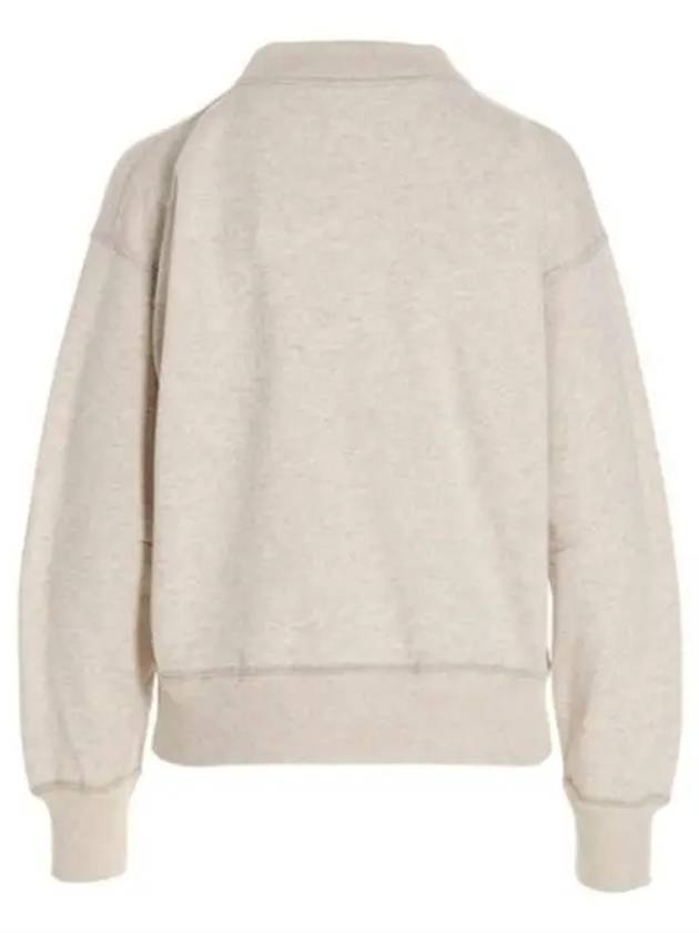 Moby Logo Print Sweatshirt Ecru - ISABEL MARANT - BALAAN 3