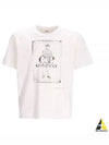 SN WHITE Printed T Shirt with 16CMTS287A 005431G 103 - CP COMPANY - BALAAN 2