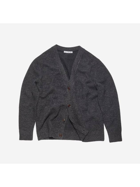 Wool Blend Cardigan Used Black - ACNE STUDIOS - BALAAN 1