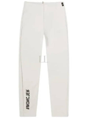 104271 Logo Patch Leggings 8H00009 829H7 070 - MONCLER - BALAAN 1