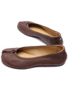 Tabi Leather Flat Brown - MAISON MARGIELA - BALAAN 7