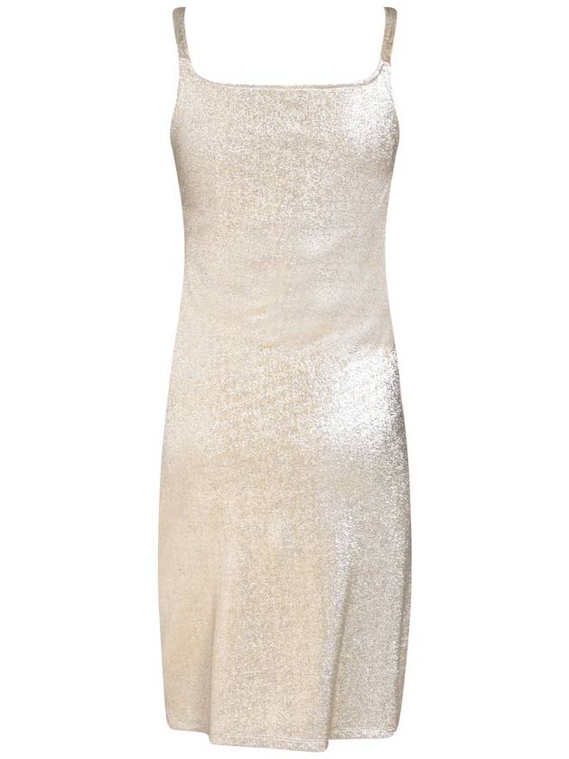 Rabanne Asymmetric Midi Dress With Front Drapery - PACO RABANNE - BALAAN 3