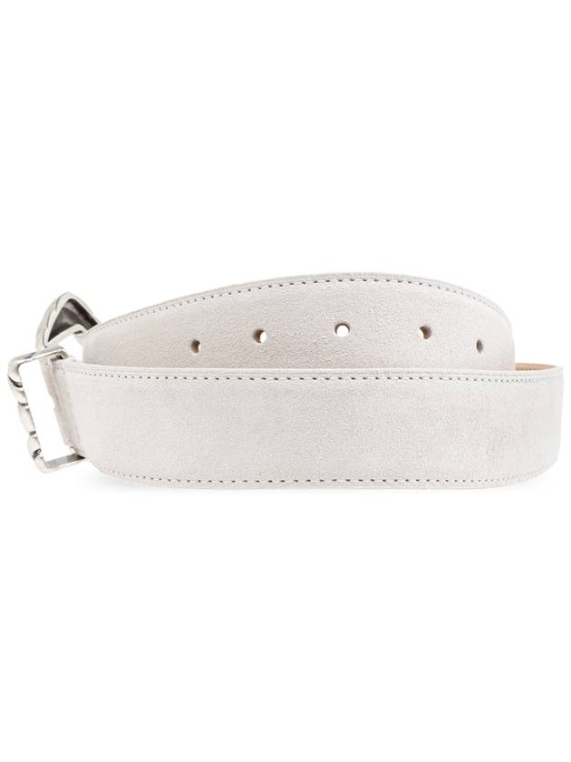 Iro Embella Leather Belt, Women's, White - IRO - BALAAN 3