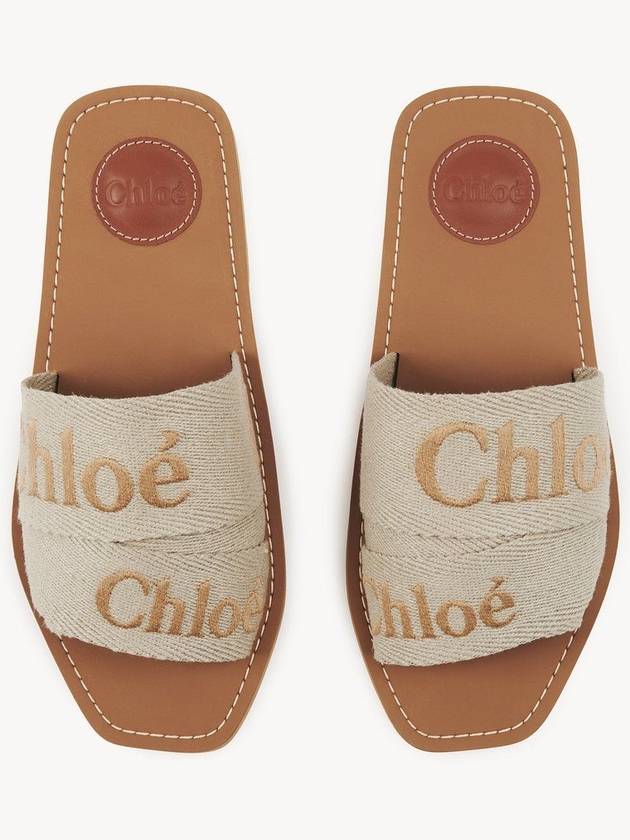 CHLOÉ WOODY FLAT MULE - CHLOE - BALAAN 3