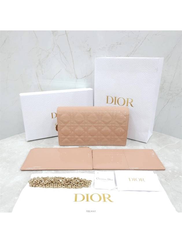 Lux You Patent Cannage Lady Chain Pouch Shoulder Bag S0204OVRB - DIOR - BALAAN 7