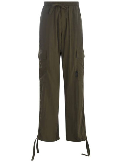 Straight Leg Drawstring Ankle Ripstop Cargo Pants 3640MP75247094_37 - MSGM - BALAAN 2