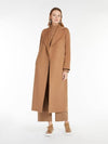 POLDO Belted Wool Single Coat Camel - S MAX MARA - BALAAN 3