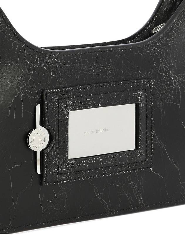 Platt Small Shoulder Bag Black - ACNE STUDIOS - BALAAN 5