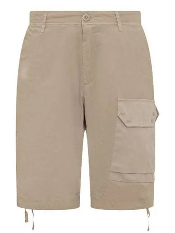 Cargo Bermuda Beige - TEN C - BALAAN 1