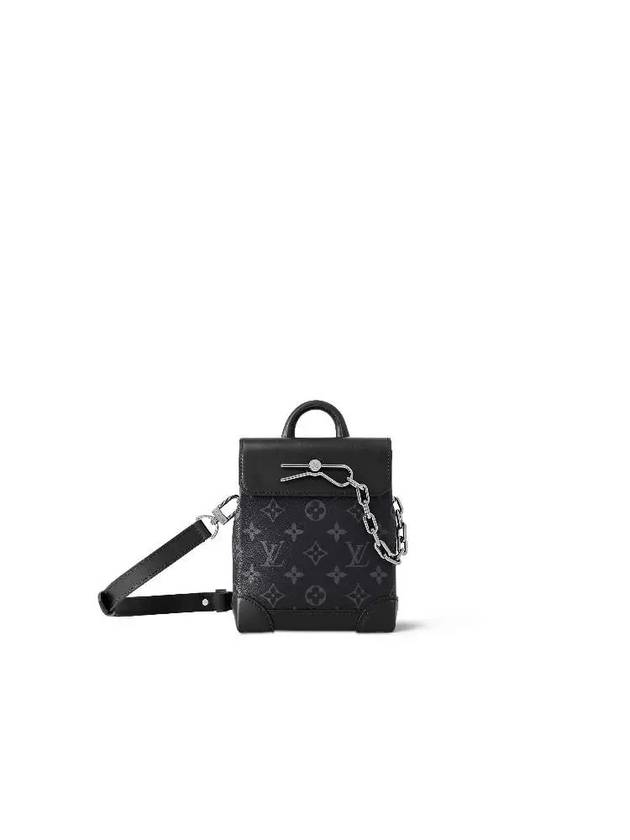 Men's Nano Steamer Cross Bag Black - LOUIS VUITTON - BALAAN 1