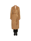 Taglio Alpaca Single Coat Brown - MAX MARA - BALAAN 1