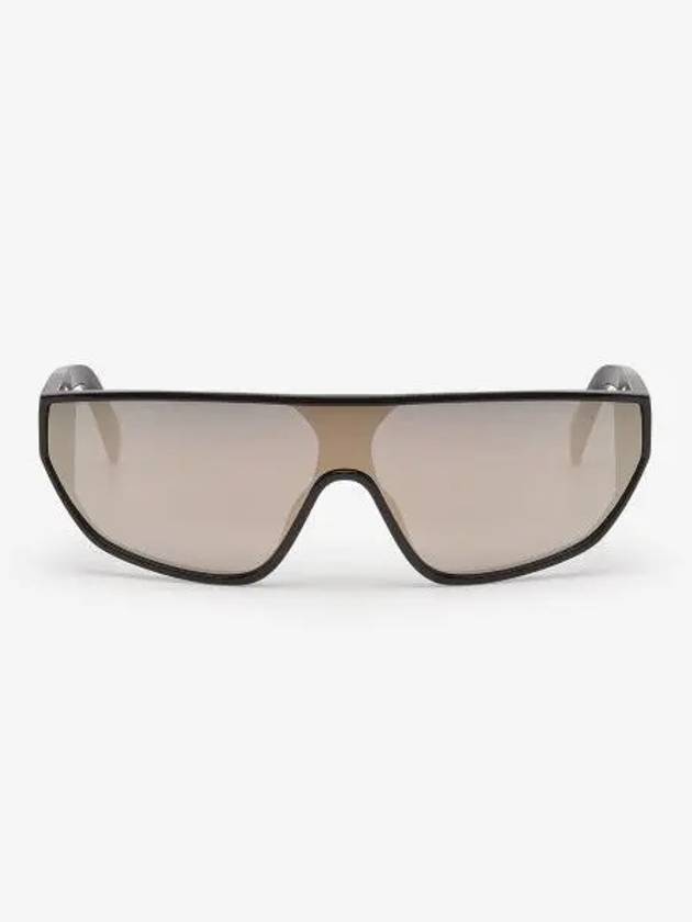 Eyewear Acetate Frame Mirror Lens Sunglasses Black - CELINE - BALAAN 2