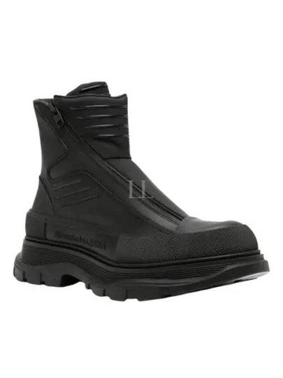 Tread Slick Moto Ankle Boots Black - ALEXANDER MCQUEEN - BALAAN 2