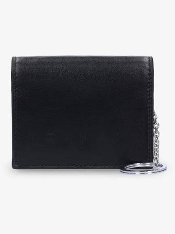 Leather Keyholder Black - MARNI - BALAAN 1