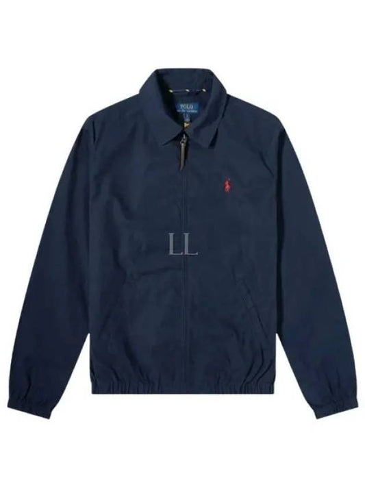 Men's Bayport Cotton Zip-Up Jacket Navy - POLO RALPH LAUREN - BALAAN 2