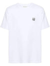 Bold Fox Head Patch Comfort Short Slevee T-Shirt White - MAISON KITSUNE - BALAAN 1