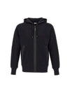 Diagonal Raised Fleece Hooded Jacket Purple - CP COMPANY - BALAAN 2