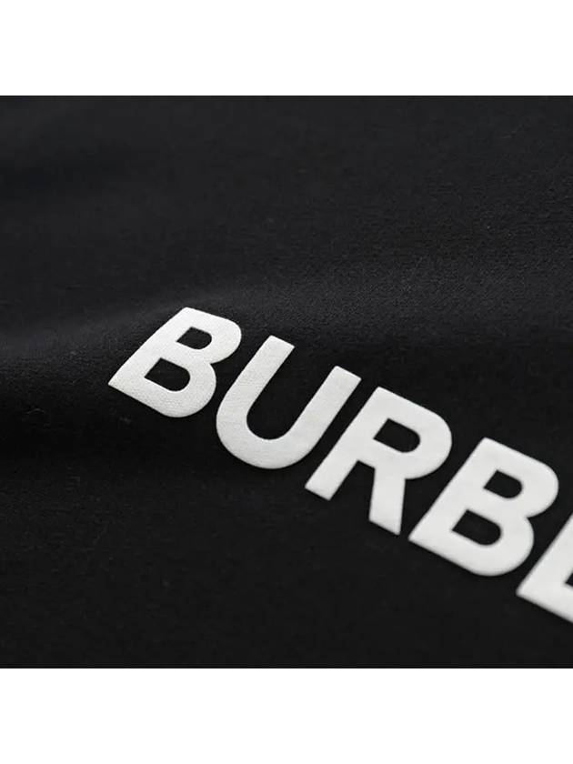 Front Logo Print Sweatshirt Black - BURBERRY - BALAAN 10