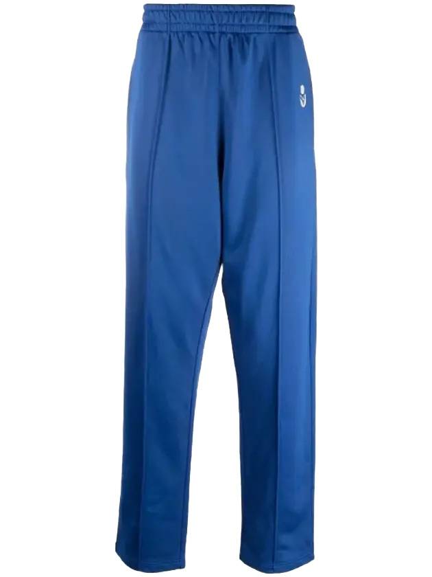 Logo Track Pants Blue - ISABEL MARANT - BALAAN 1