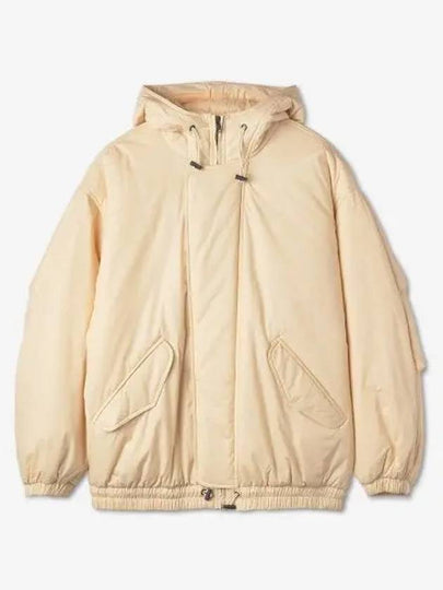 Eliott Hooded Jacket Beige - ISABEL MARANT - BALAAN 2