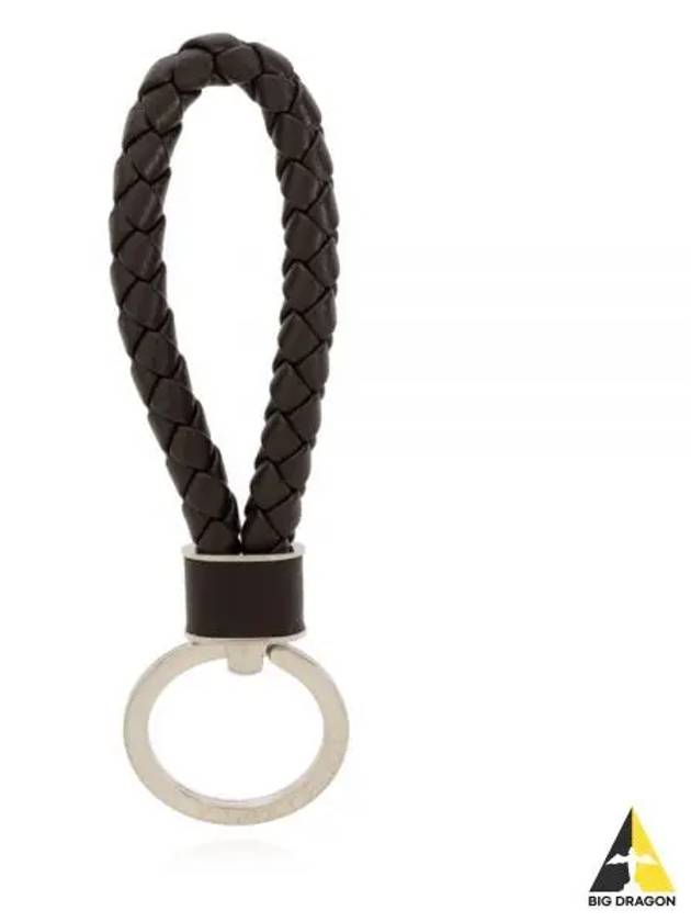 Intrecciato Leather Key Holder Fondant - BOTTEGA VENETA - BALAAN 2