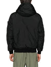 Crinkle Reps R NY Padding Black - STONE ISLAND - BALAAN 4