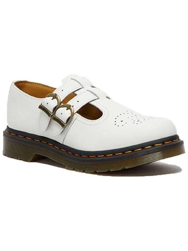 8065 Leather Mary Jane Loafer White - DR. MARTENS - BALAAN 1