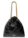 Women's Crush Medium Tote Bag Black - BALENCIAGA - BALAAN 2