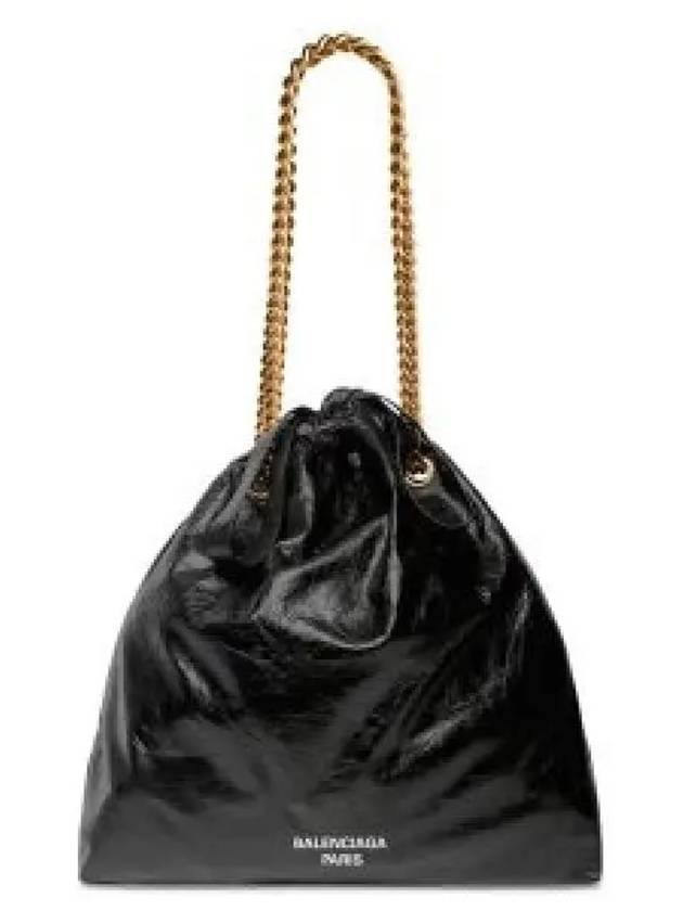 Women's Crush Medium Tote Bag Black - BALENCIAGA - BALAAN 2