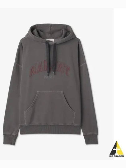 Miley Logo Hoodie Black - ISABEL MARANT - BALAAN 2