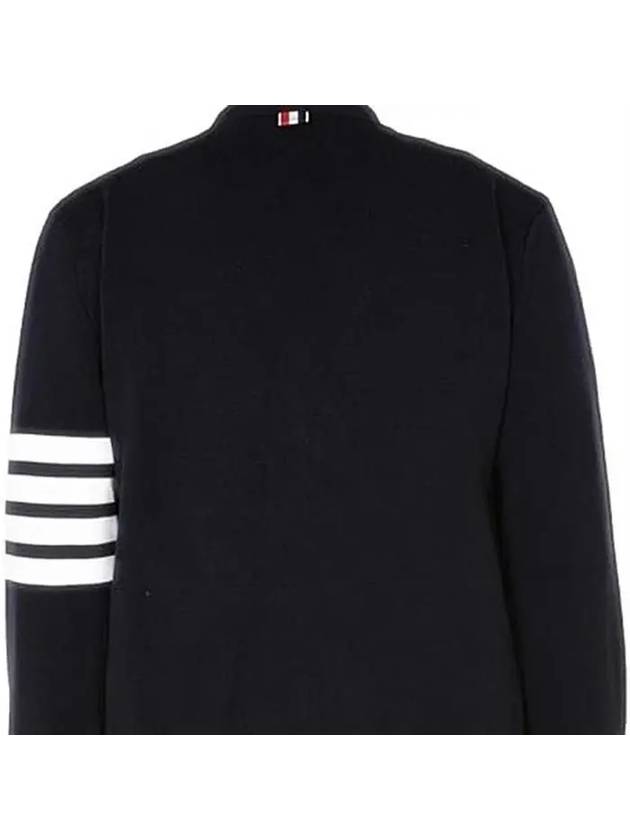 Milano Stitch 4 Bar Cardigan Navy - THOM BROWNE - BALAAN 8