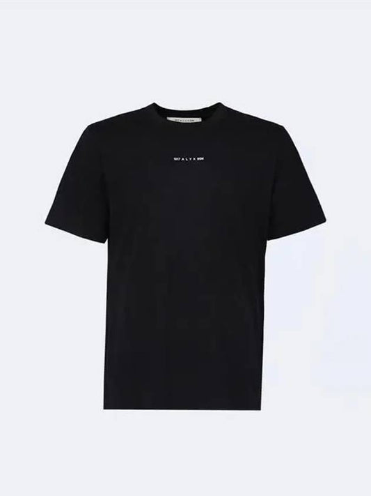 Round Tee Black AAMTS0271FA01 BLK0001 - 1017 ALYX 9SM - BALAAN 1