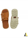 Gancini Buckle Sandals Brown - SALVATORE FERRAGAMO - BALAAN 2