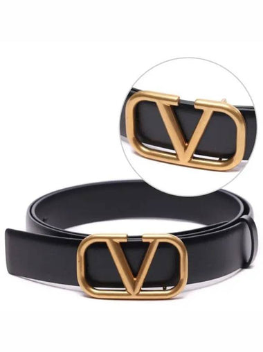 Men s V logo signature belt 1215243 - VALENTINO - BALAAN 1