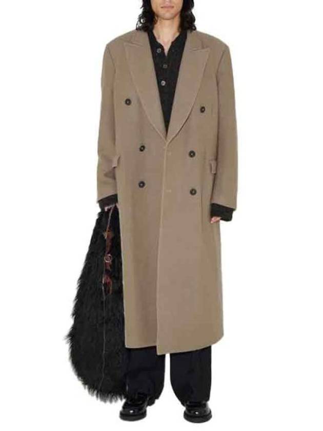 Extended Whale Double Coat Beige - OUR LEGACY - BALAAN 3