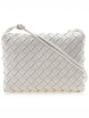 Loop Camera Small Cross Bag White - BOTTEGA VENETA - BALAAN 4