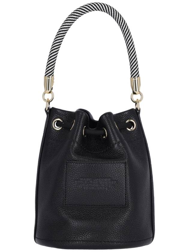 The Leather Bucket Bag Black - MARC JACOBS - BALAAN 4