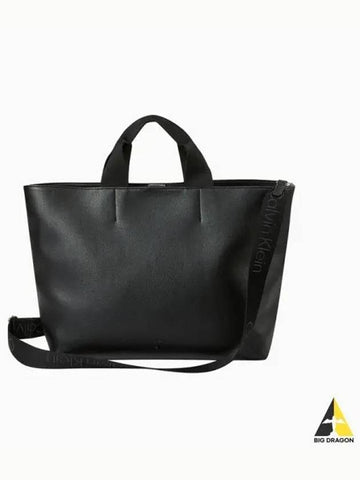 Jin CK ACC Unisex CKJ Ultra Light Tote Bag Black 4K3064GUB1 - CALVIN KLEIN - BALAAN 1